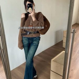 a04港姊復古喇叭褲