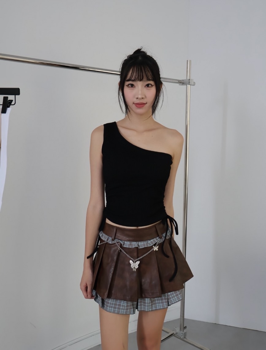 b20蝴蝶腰鏈格紋短裙🦋 b20蝴蝶腰鏈格紋短裙🦋