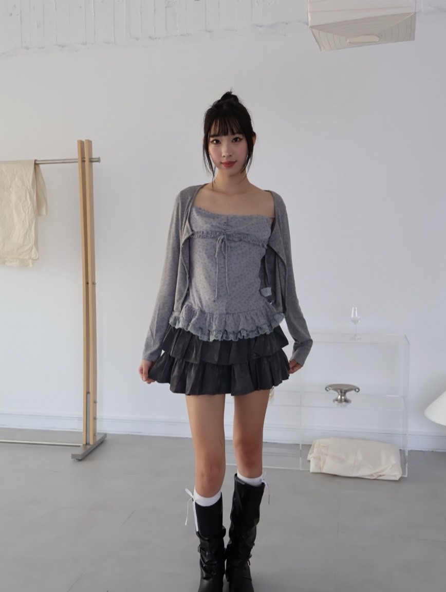 b21甜美可口碎花套裝 b21甜美可口碎花套裝