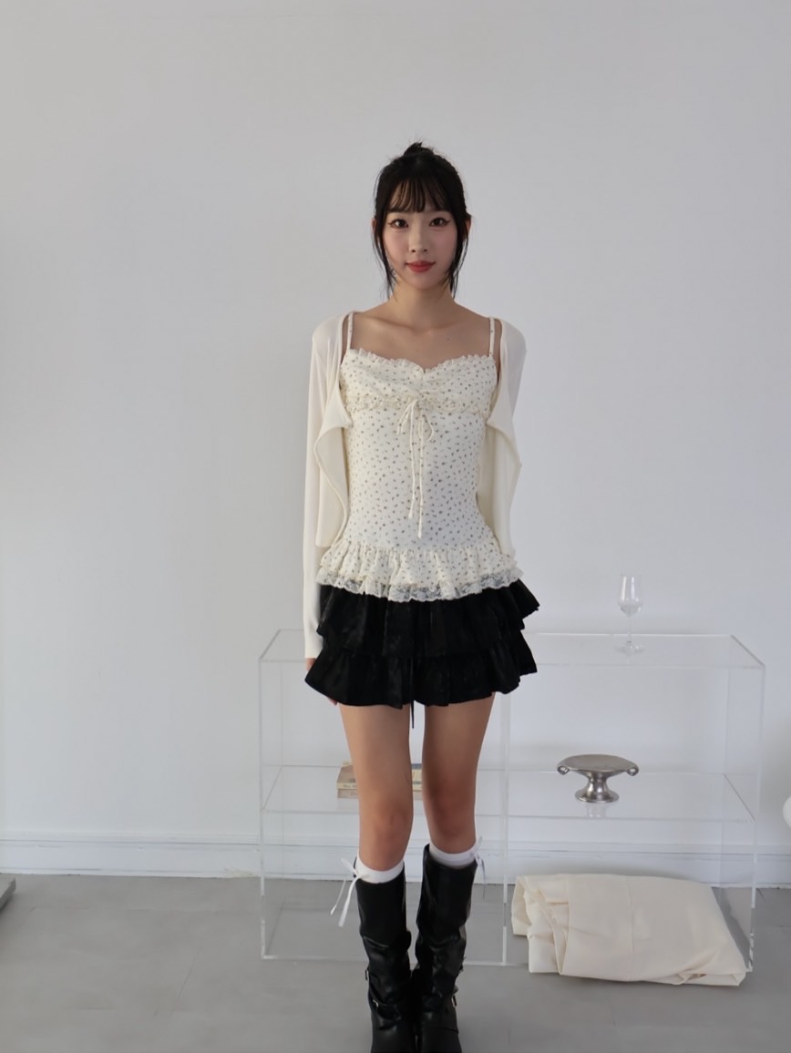 b21甜美可口碎花套裝 b21甜美可口碎花套裝