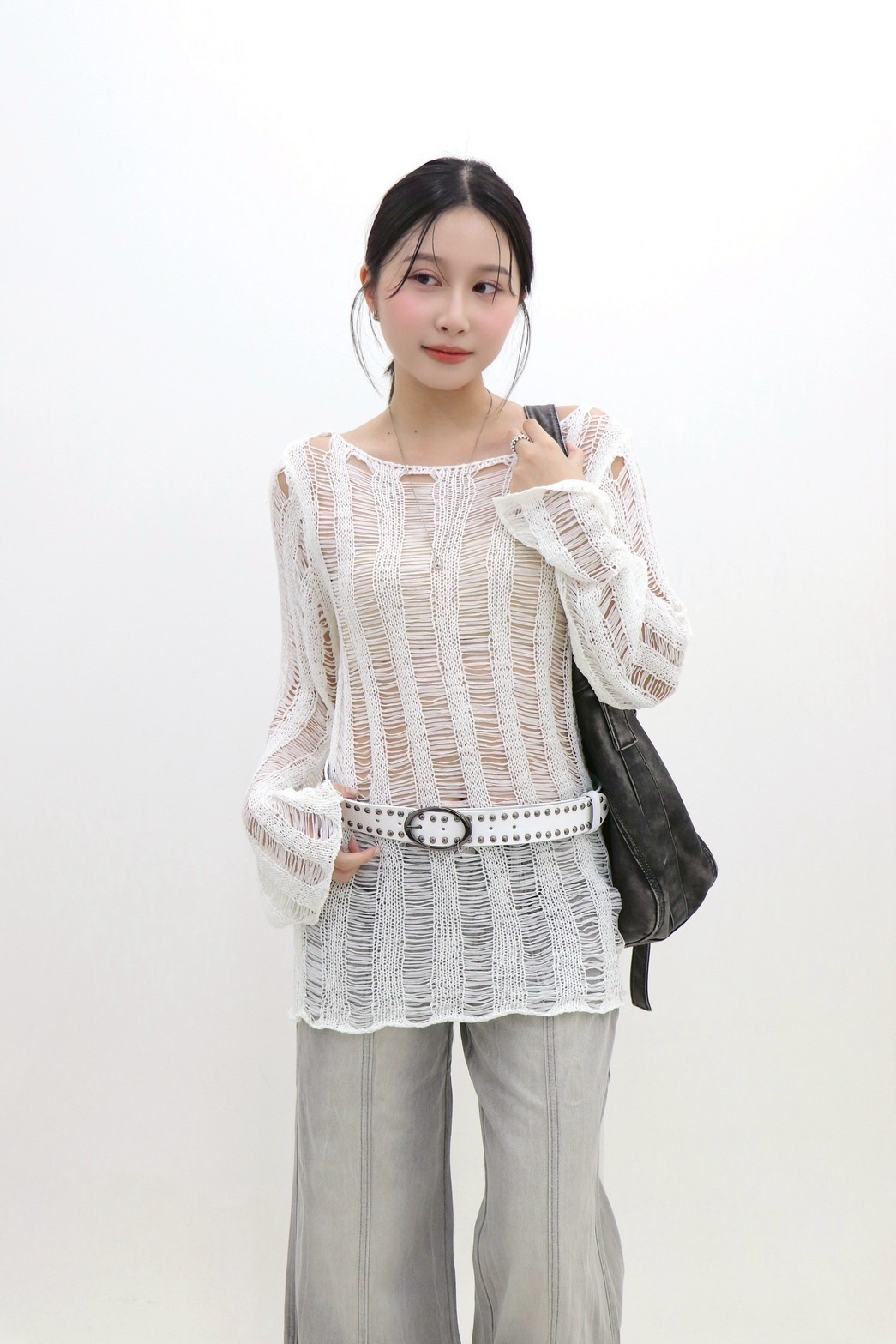 a17刷破薄針織外罩 a17刷破薄針織外罩