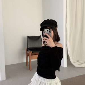 z05 氣質高雅網紗掛脖🇰🇷