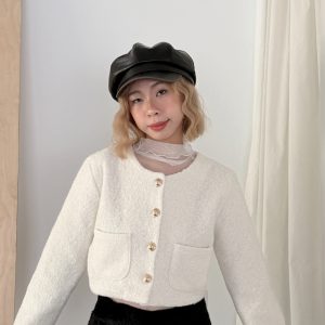 z19 百搭款！絨毛小香短褲🇰🇷