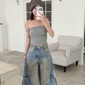 大愛心刷破彎刀褲