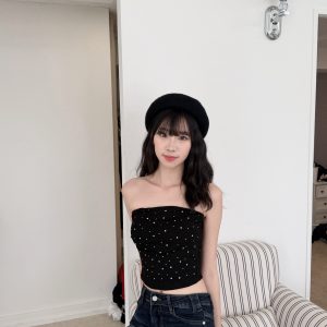 包色必備!奢華碎鑽平口衣