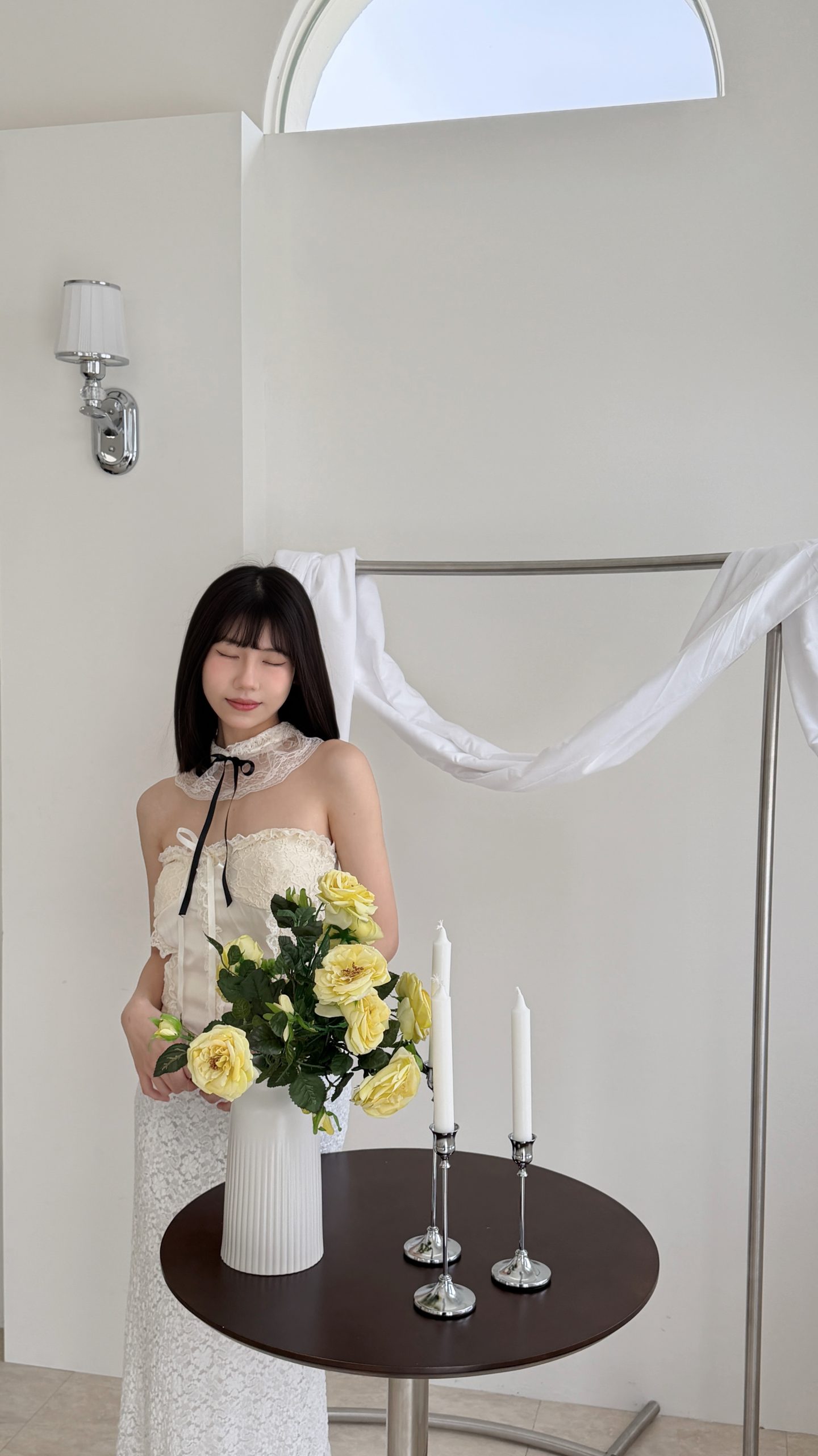 法式優雅蕾絲緞帶馬甲 法式優雅蕾絲緞帶馬甲