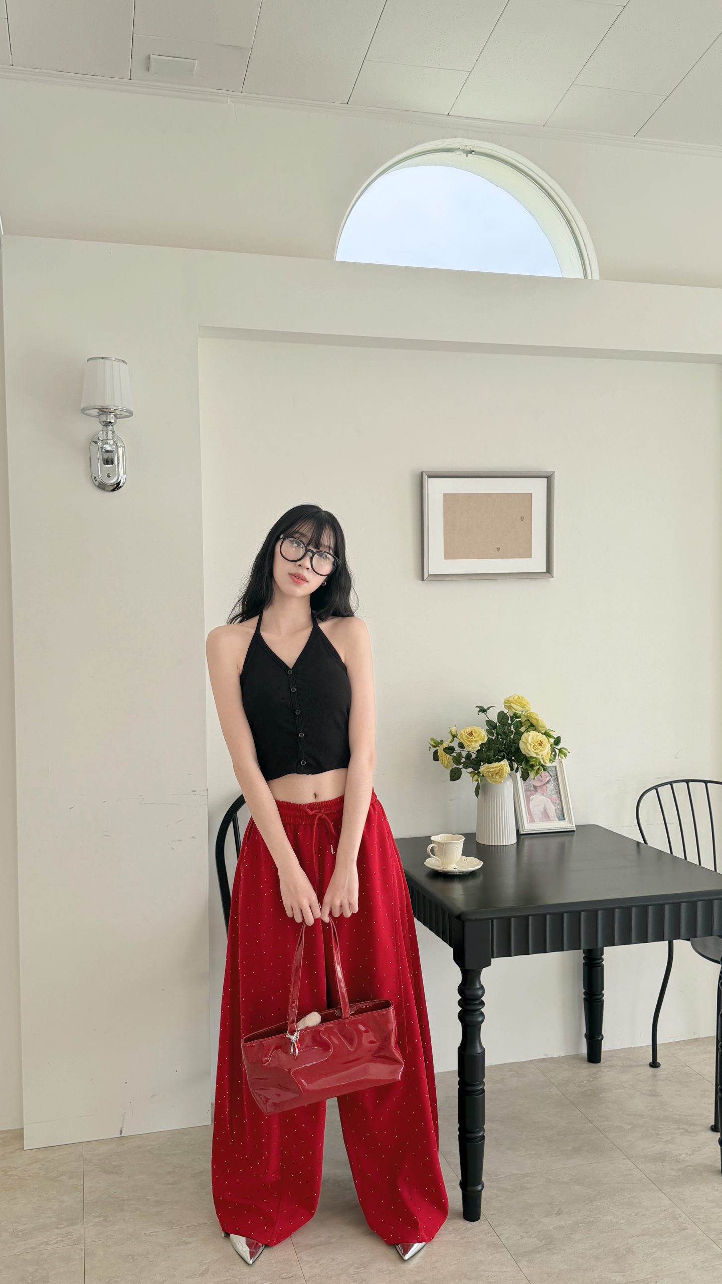 奢華滿鑽棉褲 奢華滿鑽棉褲